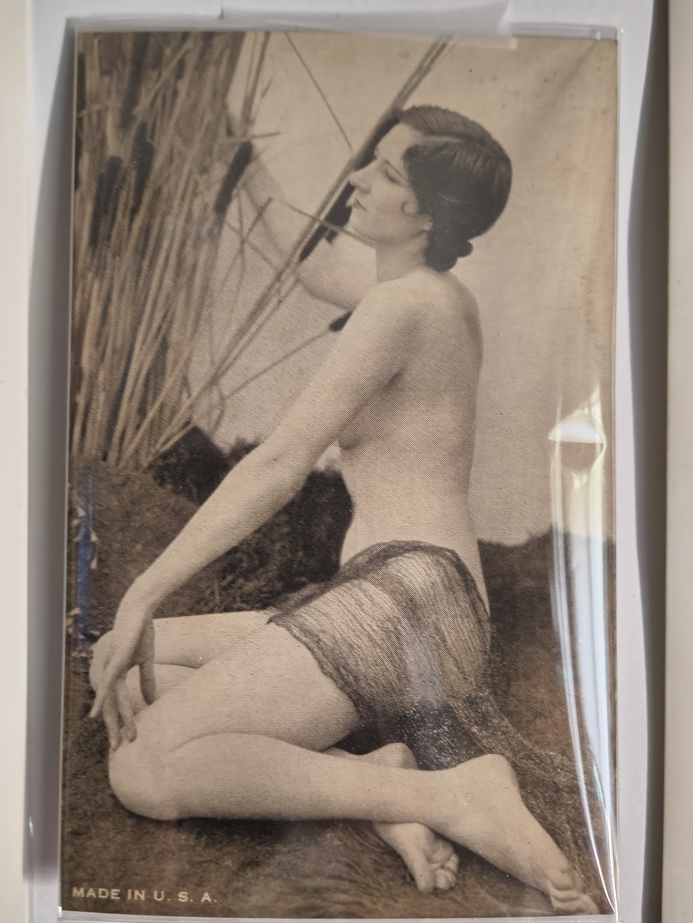 Vintage 1920s 1930s Cheesecake Pin-Up Photo Boudoir Vanity Decor